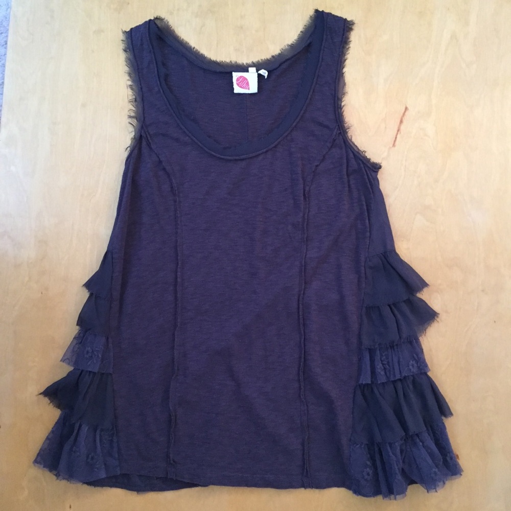 Anthropologie Lilka Lace Tank